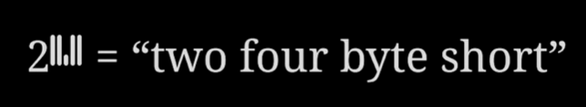speaking binary